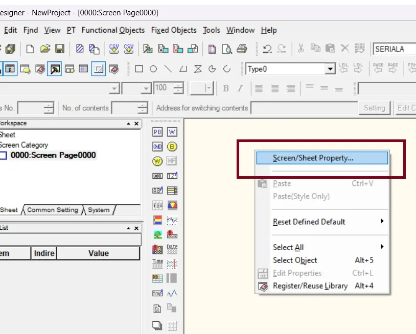 img/CX-Designer/How to Open Screen Property in Cx-Designer.webp